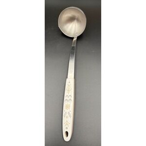 VTG FLINT ARROWHEAD STAINLESS LADLE WHEAT HARVEST HANDLE 13" KITCHEN LARGE